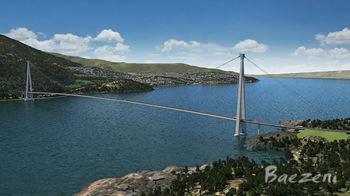 Hålogaland bridge - Narvik city • (2012)