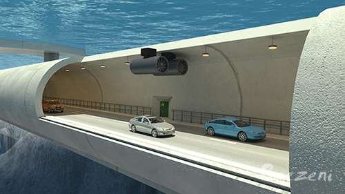 E39 Sognefjord - Underwater tunnel • (2012)