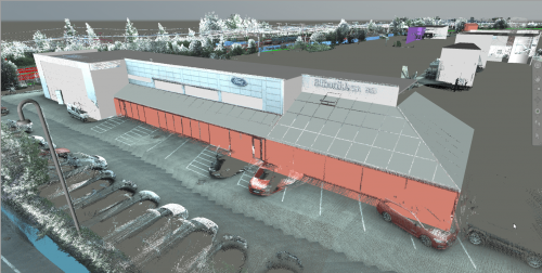 Point Cloud to vector BIM (2015)