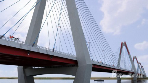 3D bridge and construction details Vietnam • (2011)