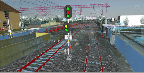 Pointcloud to vector BIM railway models (2016)