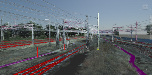 Pointcloud to vector BIM railway models (2016)