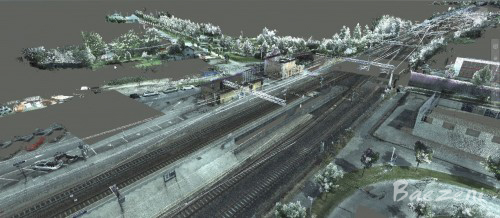 Pointcloud to vector BIM railway models (2016)