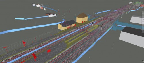 Pointcloud to vector BIM railway models (2016)