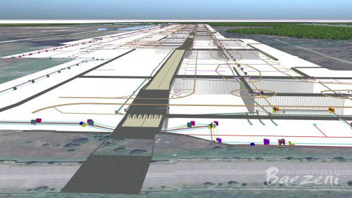 Changri Airport Runway Bim modeling • (2015)