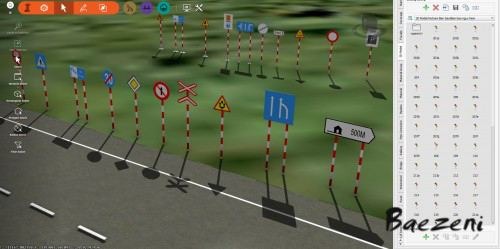 RoadSign Bim object for Infrawork (2017)