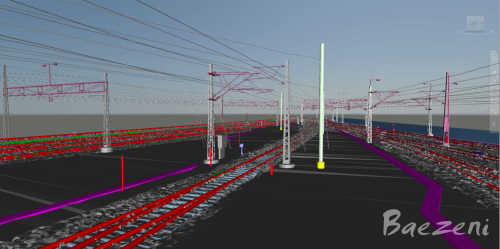Drammen-Gulskogen Railway Pointcloud