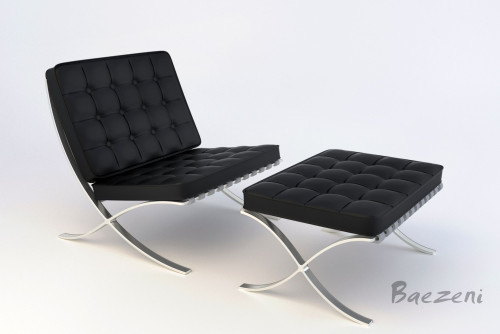 Chair black Dan 8027b
