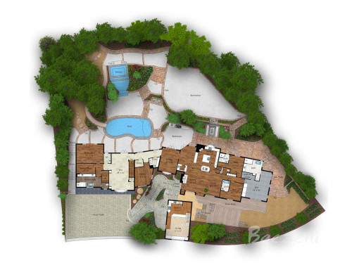 2D Siteplan color 4893