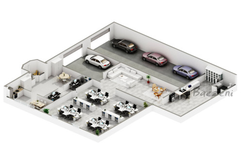 FP 3D P FF Industry 1073