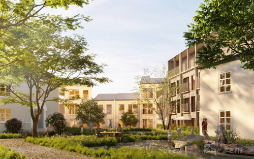 New City Community park and living area 2023